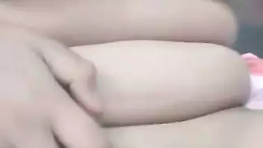 Young 18 yr old girl records her desi teen sex video