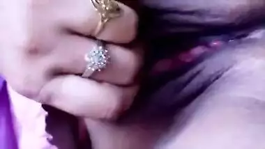Stretched shaved pussy of hot Desi whore needs some good XXX dick