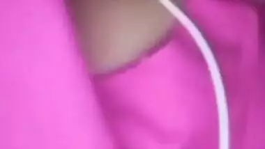 Today Exclusive -cute Desi Girl Shows Her Boobs On Vc Part 1