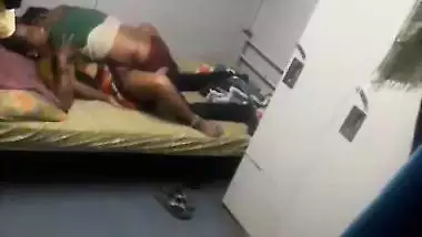 Maid pussy licking by house owner son sex MMS