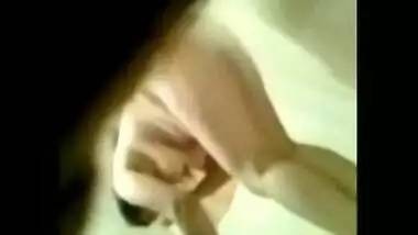 Desi porn of an Indian legal age teenager dancing undressed and exposing herself