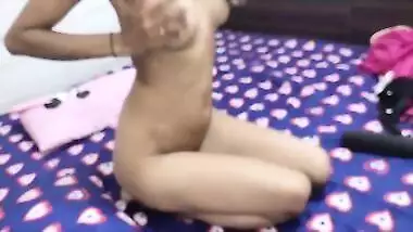 Desi Beautiful Sexy Village Girl Hairy Pussy She Is In Full Sex Romantic Mood For Fuck