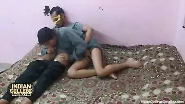 Indian Skinny College Girl Deepthroat Blowjob With Intense Orgasm Pussy Fucking