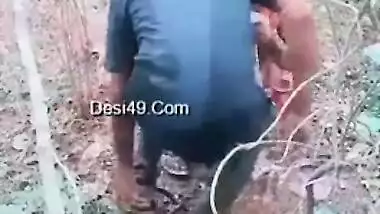 Desi village Randi Bhabhis outdoor fucking with local boy, leak mms porn