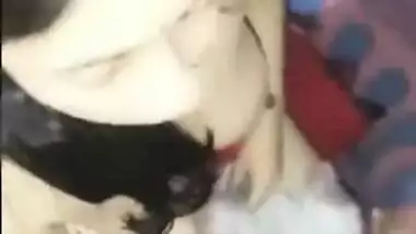 Nasty Desi XXX bitch gets cum facial on live cam sex show