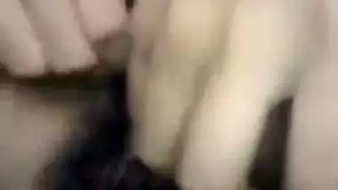 If hairy pussy is wet than girl has to masturbate and maybe finger it