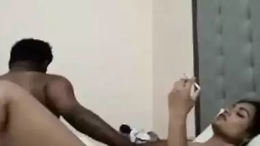 Cheating Desi wife was caught having fun with a stud in hotel mms sex
