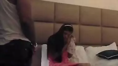 Young Desi cutie and BF arrive in XXX hotel room being ready for sex