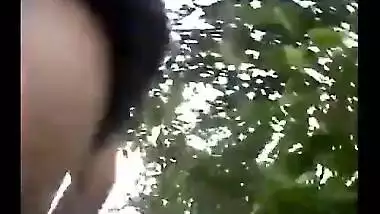 Desi Indian Incest Legal age teenager College Girl Fucking Outdoor With Cousin