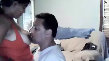 Indian it programmer allowing her boss to suck her mangoes during us office trip