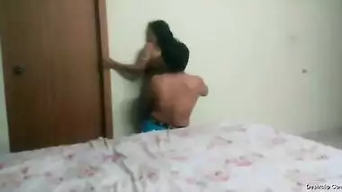 Big booby horny bhabhi takes stud of her boss by doggy style in absence of hubby