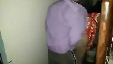 Desi night home sex Incest video of hot bhabhi with horny devar