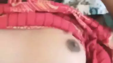 Young 18-year-old girl moans because of hard sex