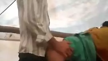 Desi labor XXX wife gets fucked by a civil engineer outdoors MMS