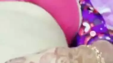 Teen Indian with tattooed hands allows guy to touch her XXX twat