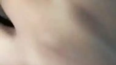 Very horny booby girl masturbating in her wet pussy listen sound