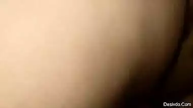 Horny desi wife seducing herself, hubby records her act !