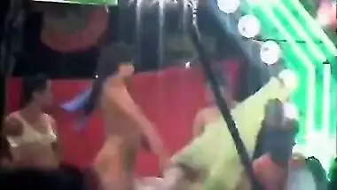Naked Telugu Girls’ Record Dance On Stage