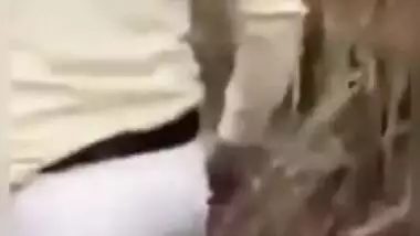 Lover couple was doing Mangal in the jungle, village people caught both of them