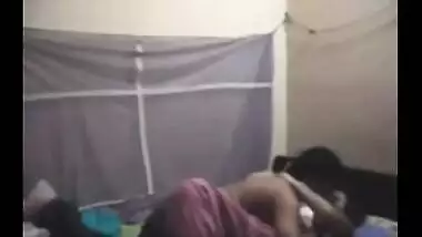 Telugu sex videos of an amateur couple enjoying a sensual sex session