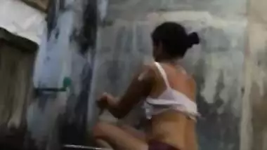 Boyfriend is out of town but sexy Desi woman sends XXX videos to him