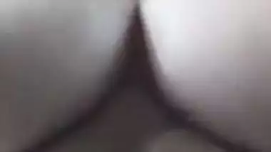 Fair big boobed Indian local girl