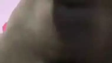 XXX sex between blindfolded Desi MILF and lover who makes MMS video