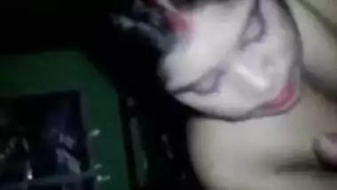 Bangladeshi Desi XXX wife giving blowjob to her horny hubby MMS