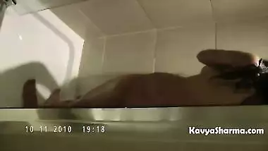 Horny Desi Indian Gujarati Aunty In Bath Tub Pressing Big Boobs Fingering Pussy - Full Hindi