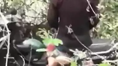 Sexy Indian GF Has A Hard Fuck With Her BF Outdoors