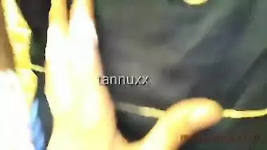 Outdoor bf video of a pervert guy and his desi-shy GF