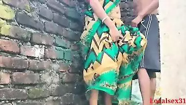 Your Sonali Bhabi Sex With Boyfriend in A Wall Side ( Official Video By Localsex31)