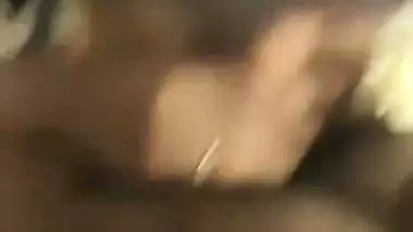 Man gets a Tamil blowjob from a young village girl