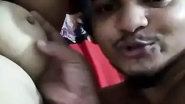 Super market delivery guy exploring a nani at home