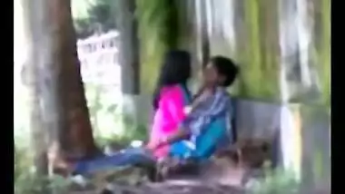 Desi lover open love recorded by security guard