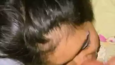 Brother drops his cumload on his 18 year old sister’s face