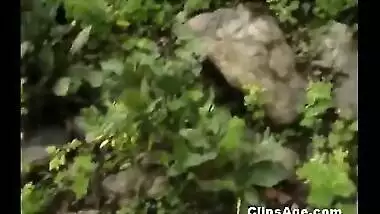 Telugu girl outdoor free porn sex in forest scandal