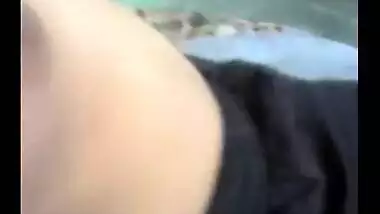 Lewd beauty gives her boyfriend an early morning oral-job
