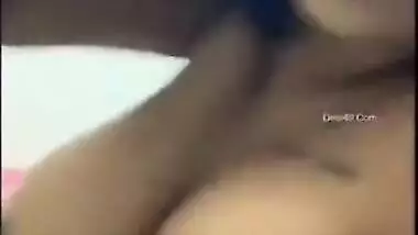 Busty Desi hottie has her tits squeezed and her pussy XXX fingered