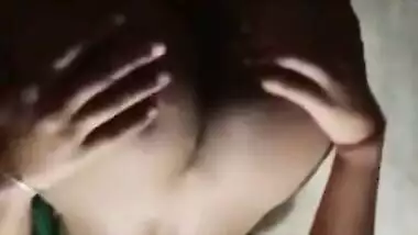 Shameless Desi wench shows off and spreads her hairy XXX twat on cam