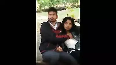 Desi sex video of a horny young couple enjoying outdoor sex