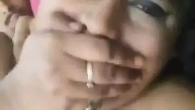 Big Boobs Aunty screaming covering her own mouth fucked hard by young boy