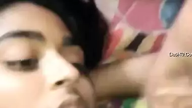 Today Exclusive- Cute Desi Girl Strip Her Cloths And Eating Bf Cum Part 1