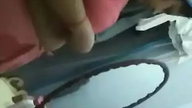 Desi Indian Bhabhi nude show on live cam in front of family. Screenrecording