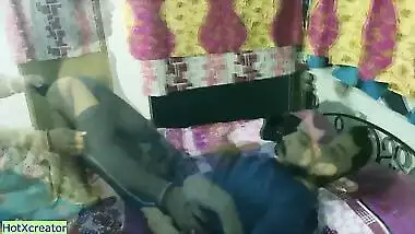 Lustful dude comforts his new Desi stepmom and fucks her XXX pussy