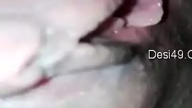 In sex clip Desi teen demonstrates nipples and perfectly shaved XXX twat
