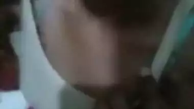 Desi chick gets dressed but boyfriend keeps on filming her after sex