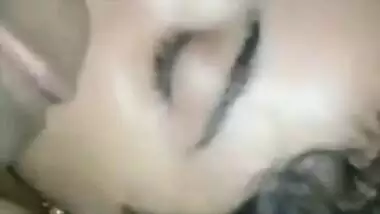 Indian girl sleeps while man tries to shove his sex tool into XXX hole