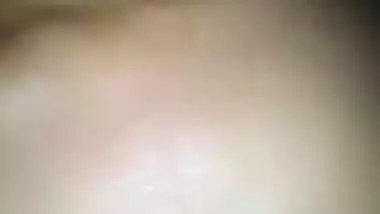 Joyful Indian teen comes in darkened bathroom to film special XXX clip