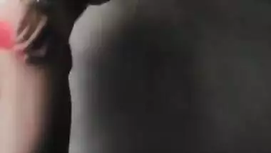 Super cute virgin girl nude selfie for lover sexy boobs and little shaved pussy
